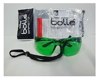 Bollé UV/IR Schutzbrille, Schutzstufe 2 (Gläser hellgrün)