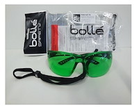 Bollé occhiali di protezione per UV / IR, livello di protezione 3 (verde medio)