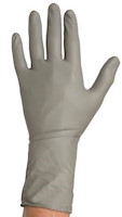 Colad Einweg Nitril Handschuhe Grau (Gr. M) Handschuhdicke 8 mil