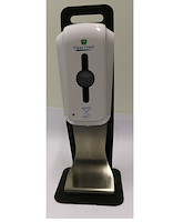 Table Dispenser Desinfection 1200ml infrarouge avec batterie et Spray Düse