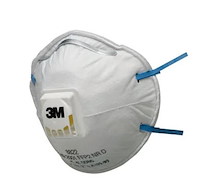 3M Masque antipoussières 8822 FFP2 avec soupape